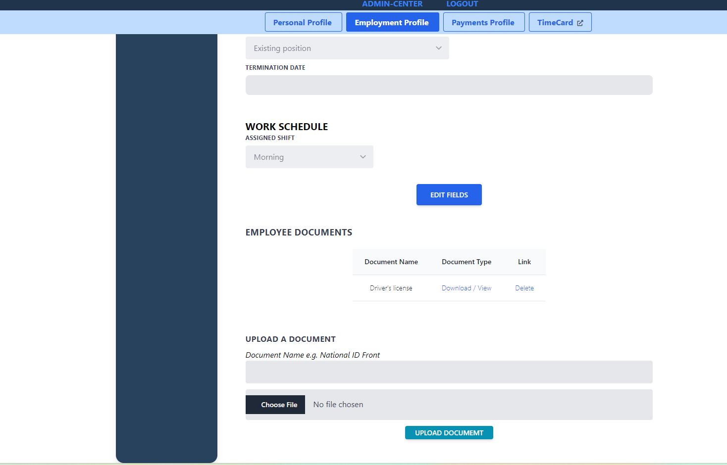 Electronic Document Storage